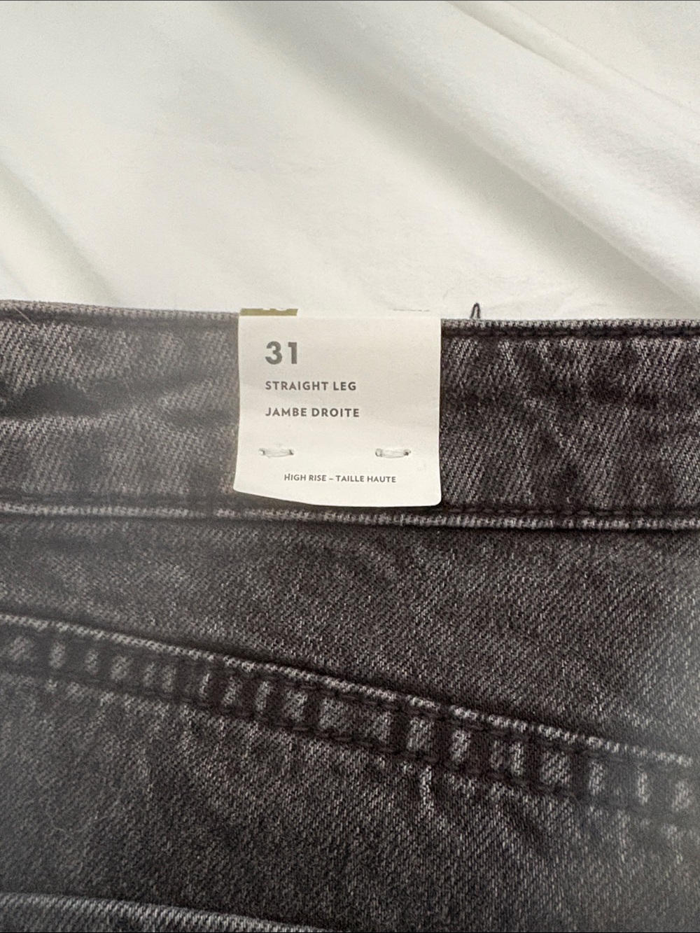 Reitman's "The Vintage" High Waisted Straight Leg Jeans - Picture 4 of 5
